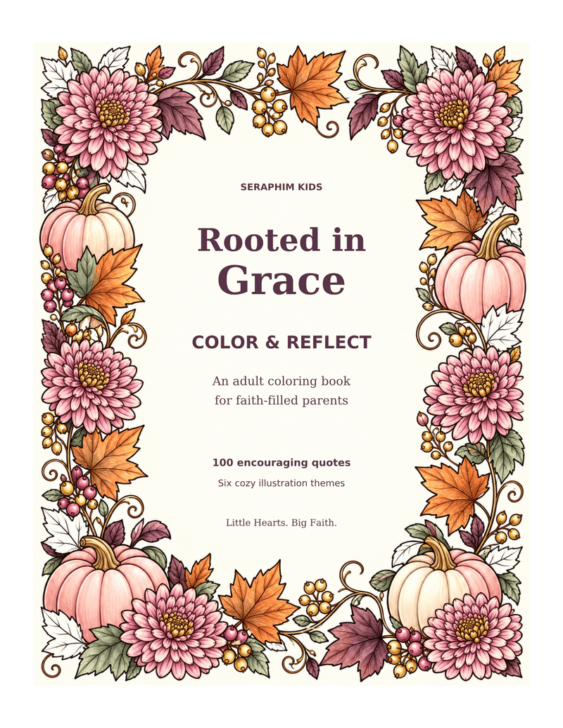 Rooted in Grace: Digital Coloring Book